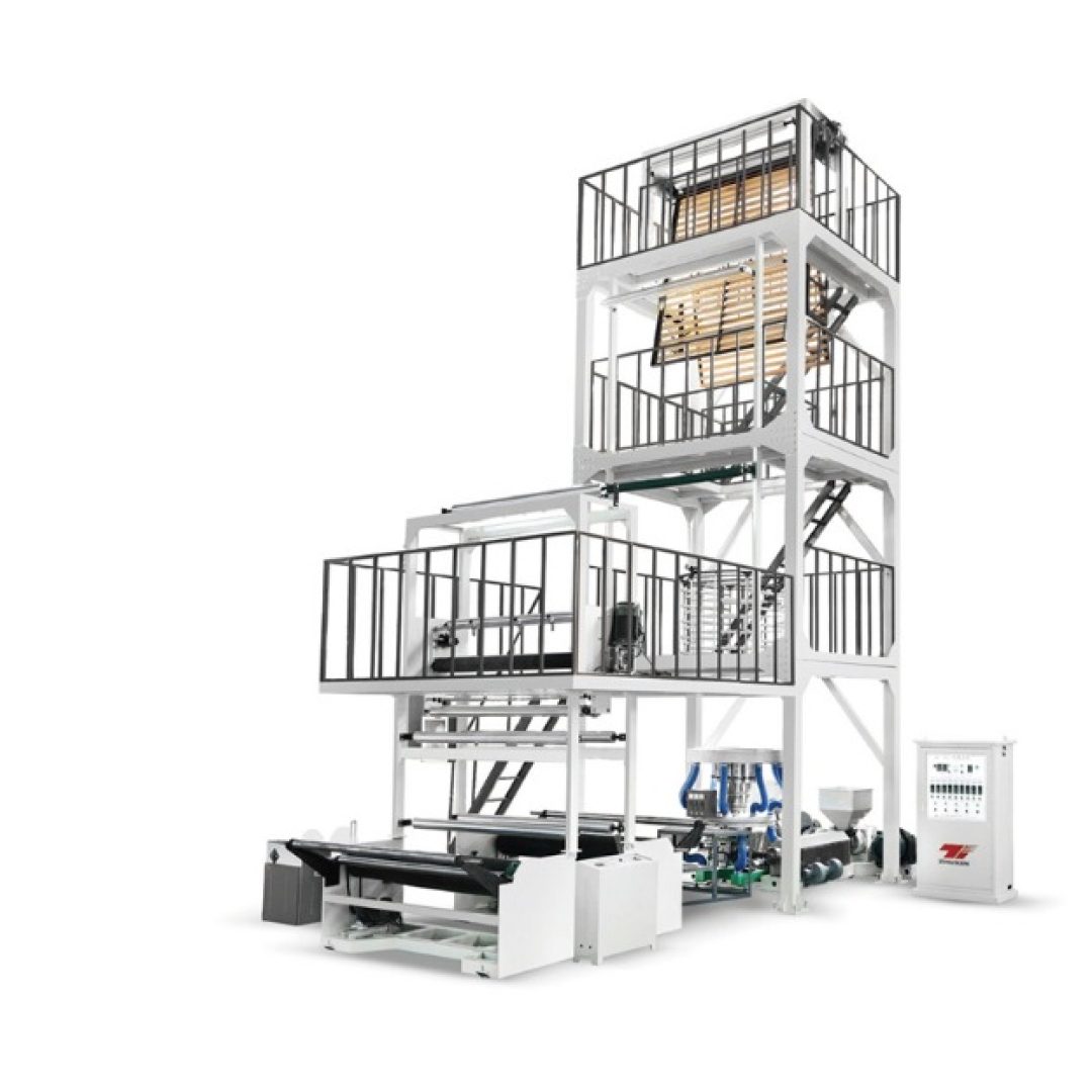 دستگاه تولید سه لایه عرض 140 قالب گردان - ایران هایپلاست